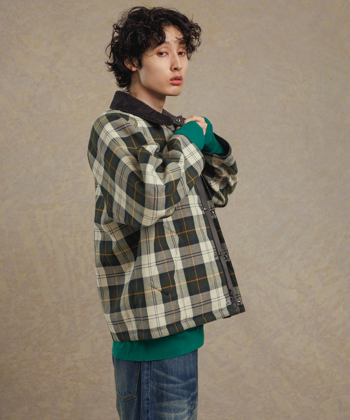 BARBOUR リバーシブルブルゾン 本国ロイヤルワラント Mサイズ BARBOUR/バブアー別注】TRANSPORT リバーシブルブルゾン/本国