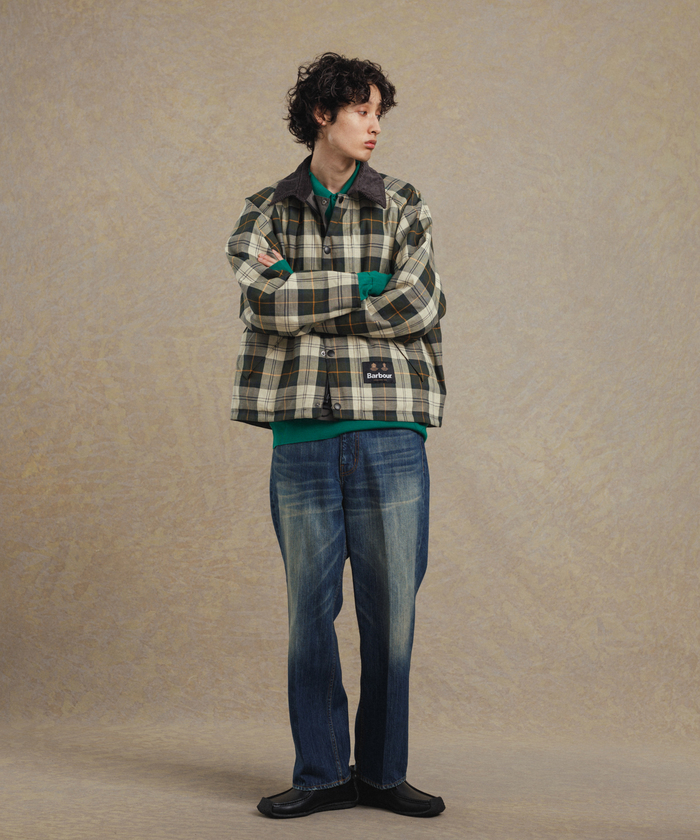 BARBOUR リバーシブルブルゾン 本国ロイヤルワラント Mサイズ BARBOUR/バブアー別注】TRANSPORT リバーシブルブルゾン/本国