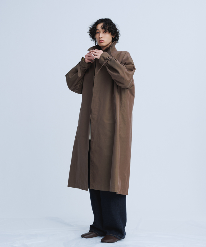 WEB限定】玉虫色 ボリュームスリーブ バルマカーン ロング WEB限定】玉虫色 ボリュームスリーブ バルマカーン ロング