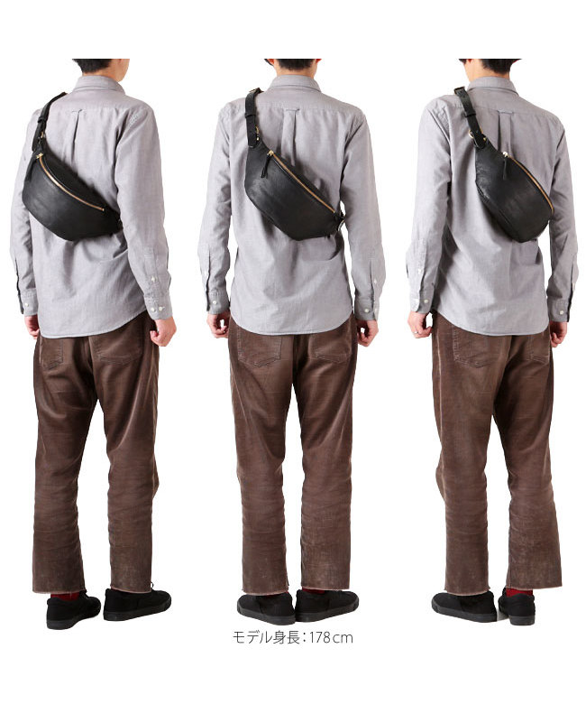 SLOW スロウ　rubono fanny pack ショルダーバッグ Rubono - Fanny Pack -｜SLOW – スロウ 公式ECサイト | 革製の