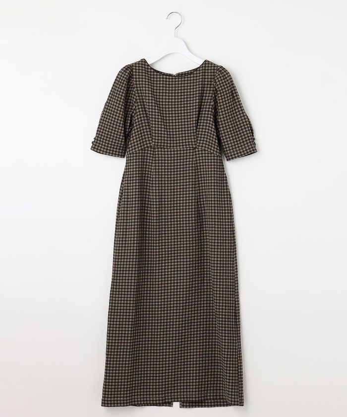 セール 30%OFF】【洗える】ギンガムチェックストレート