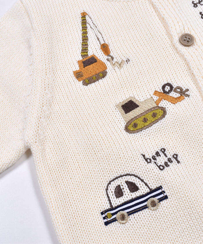 りんごです　刺繍小花　コットンニットたっぷりショール 楽天市場】オーガニックコットン100％ 花柄 差し込みショート