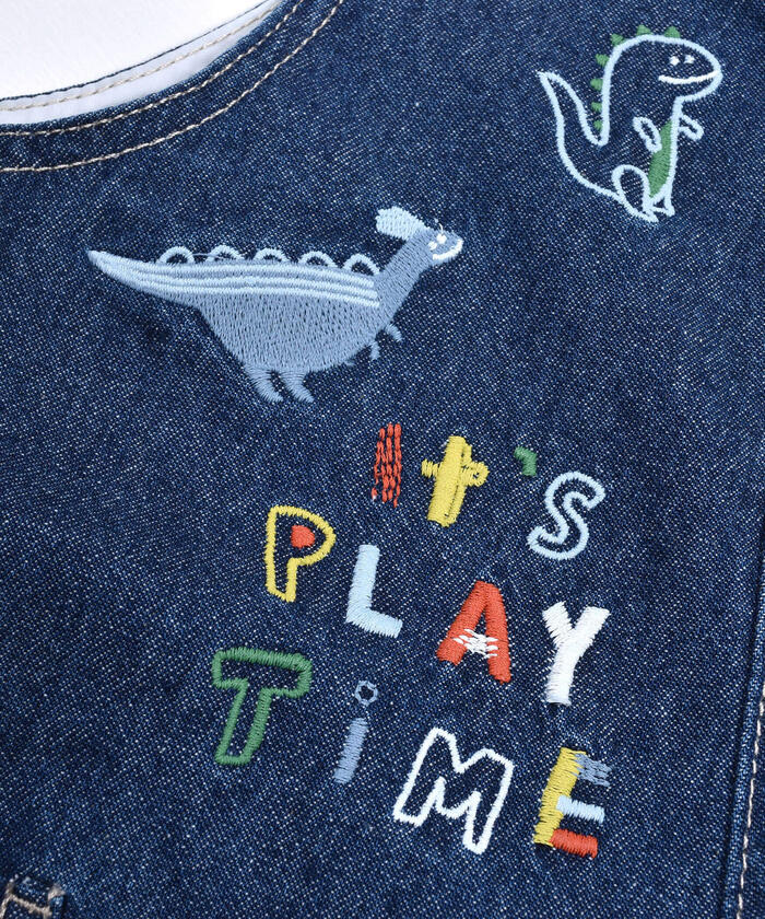 アルベロベロ　デニム　M ブタ刺繍　ビーズ OLLEBOREBLA 美品 アルベロベロ ALBEROBELLO オレボレブラ