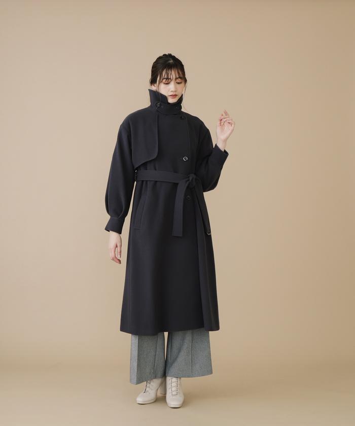 M ☆ジルスチュアート コート ☆JILLSTUART ☆スタッズ セール】スタンドカラーレディコート(504811830) | ジル バイ
