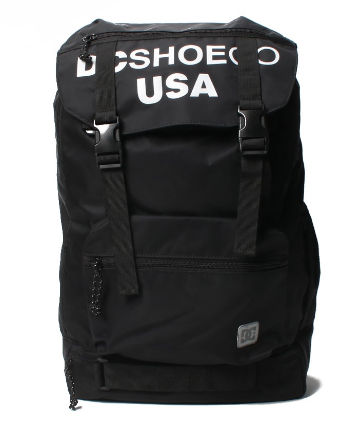 DC リュック バックパック ネイビー DC SHOES】ディーシーシュー フラップリュック/大容量 24.1L