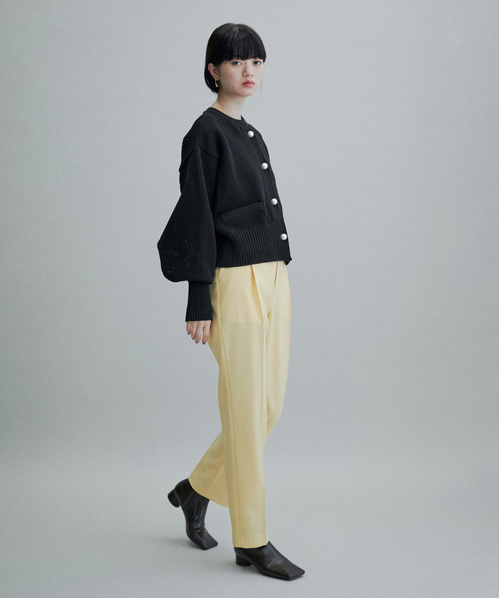 WEB限定(一部店舗展開あり)】パターンニットカーディガン WEB限定(一部店舗展開あり)】パターンニットカーディガン