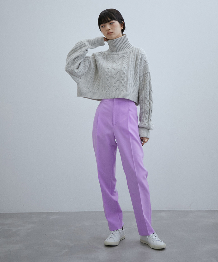 新品★ADAM ET ROPÉ アダムエロペ☆ 【サステナブル】スリムスラックス セール】【サステナブル】スリムスラックス（スラックス）｜ADAM