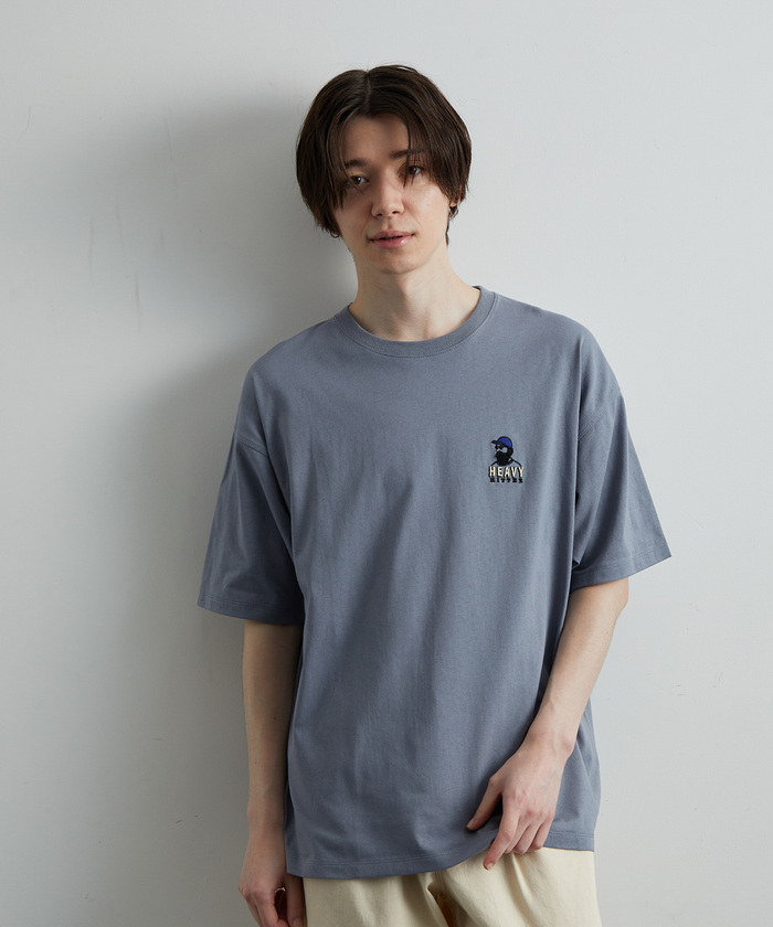 ぴいすけさん セール 30%OFF】ヒゲおじさんワンポイントTシャツ(504817375
