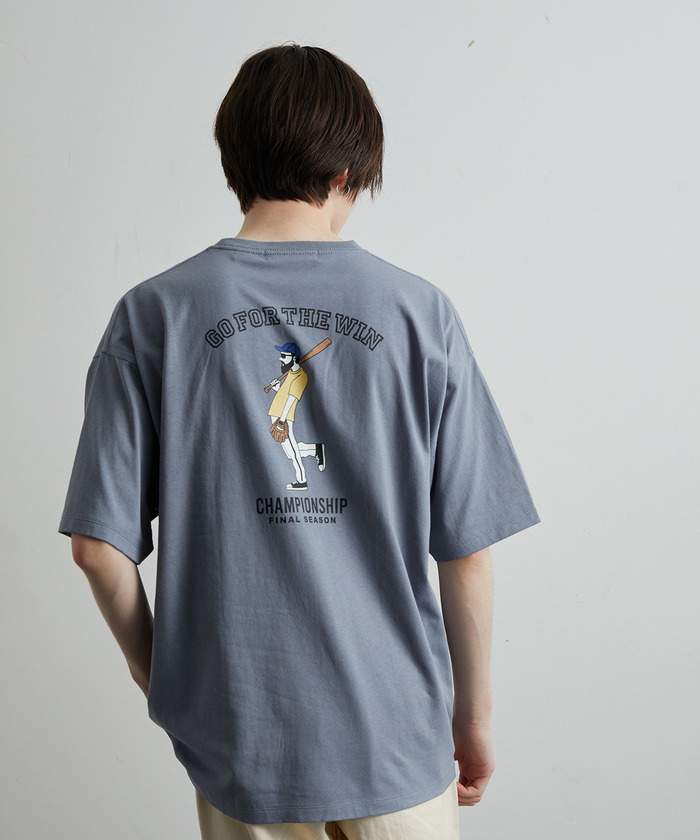 セール 30%OFF】ヒゲおじさんワンポイントTシャツ(504817375