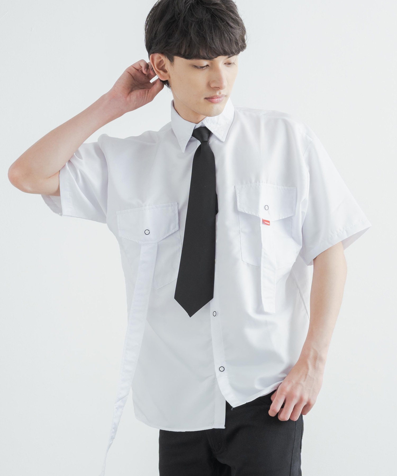 ロッキーモンロー Rocky Monroe 半袖シャツ レギュラーカラー