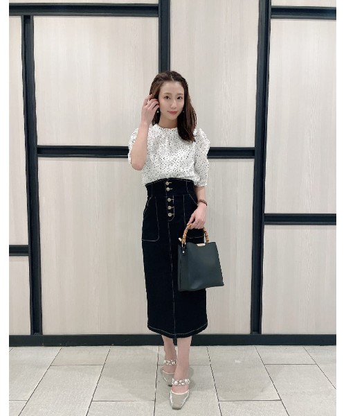 セール 30%OFF】|美人百花5月号掲載商品|フロント釦ハイ セール 30%OFF】|美人百花5月号掲載商品|フロント釦ハイ