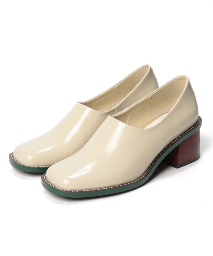 セール 60%OFF】【VERY掲載】カラーブロックスクエアパンプス セール 60%OFF】【VERY掲載】カラーブロックスクエアパンプス