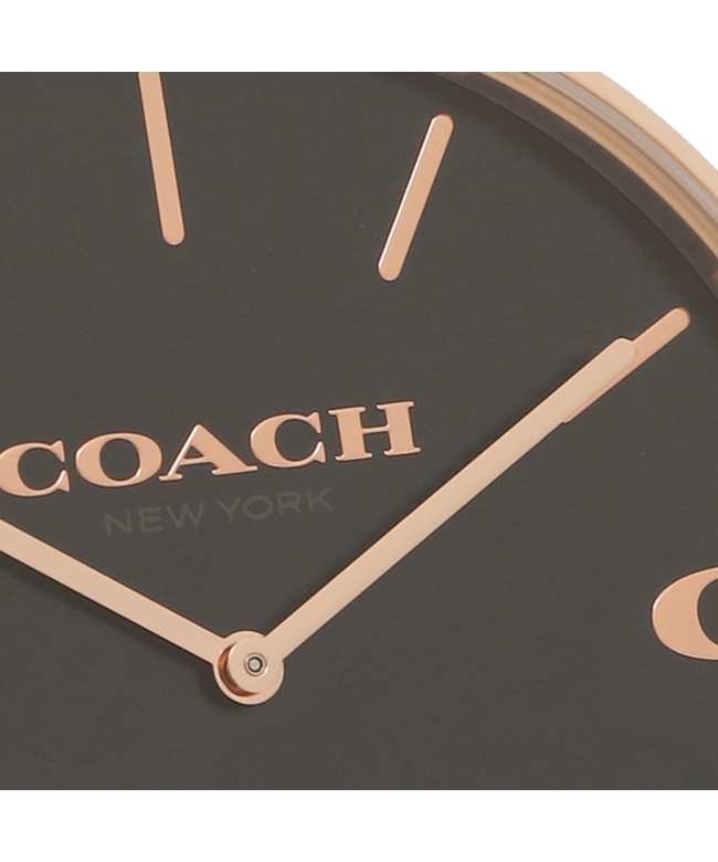 コーチ COACH 時計 チャールズ 40cm ブラックローズゴールド