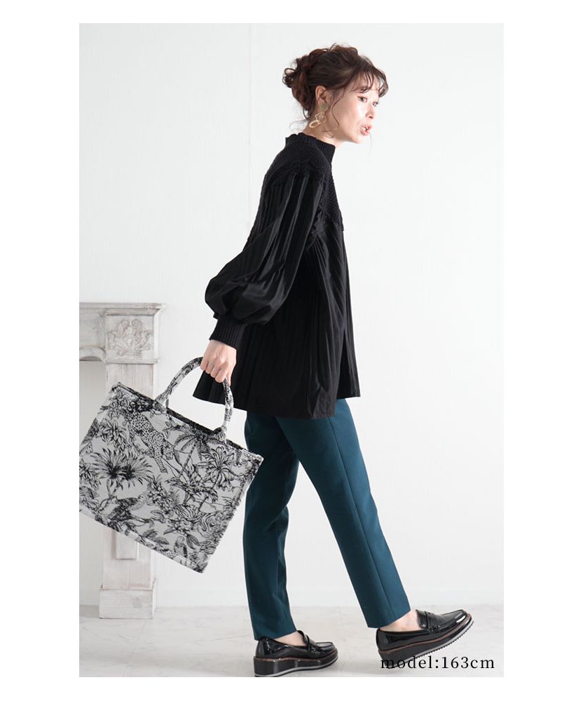 サワアラモード Sawa a la mode レディース 小物 バッグ 鞄 柄物