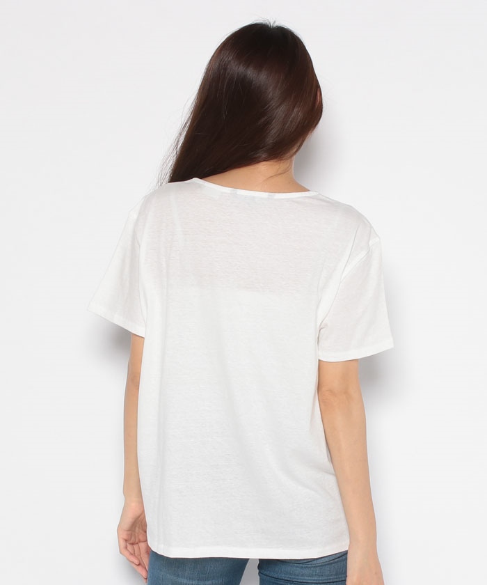 セール】LMC OPEN NECK TEE CLOUD DANCER(504804794) | リーバイス