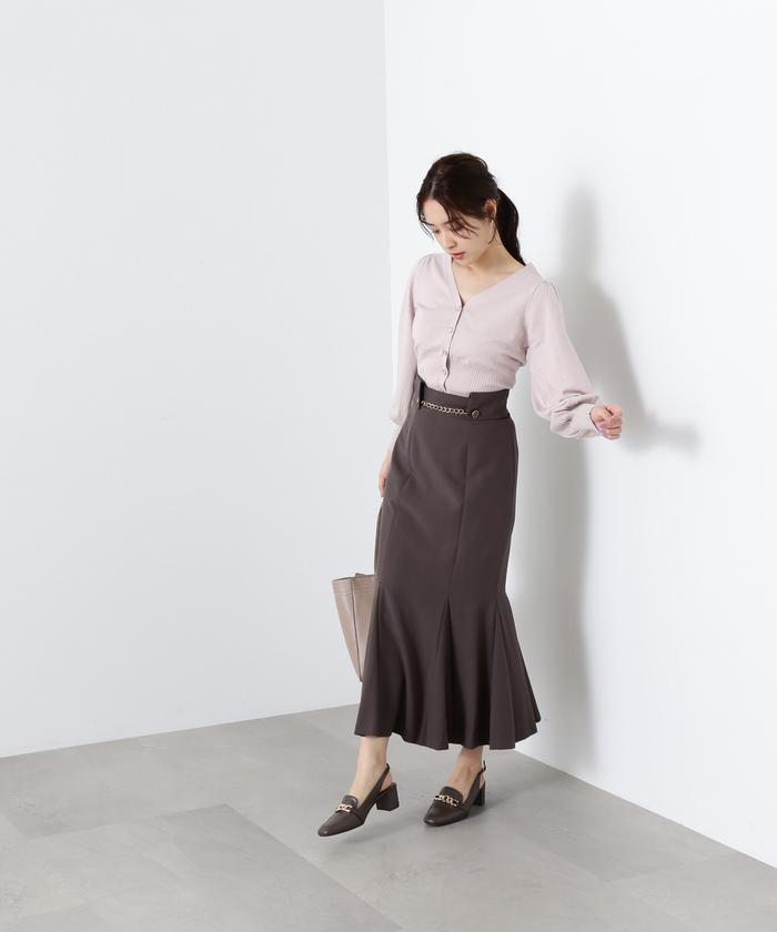 セール 50%OFF】チェーン付マーメイドスカート(504824916