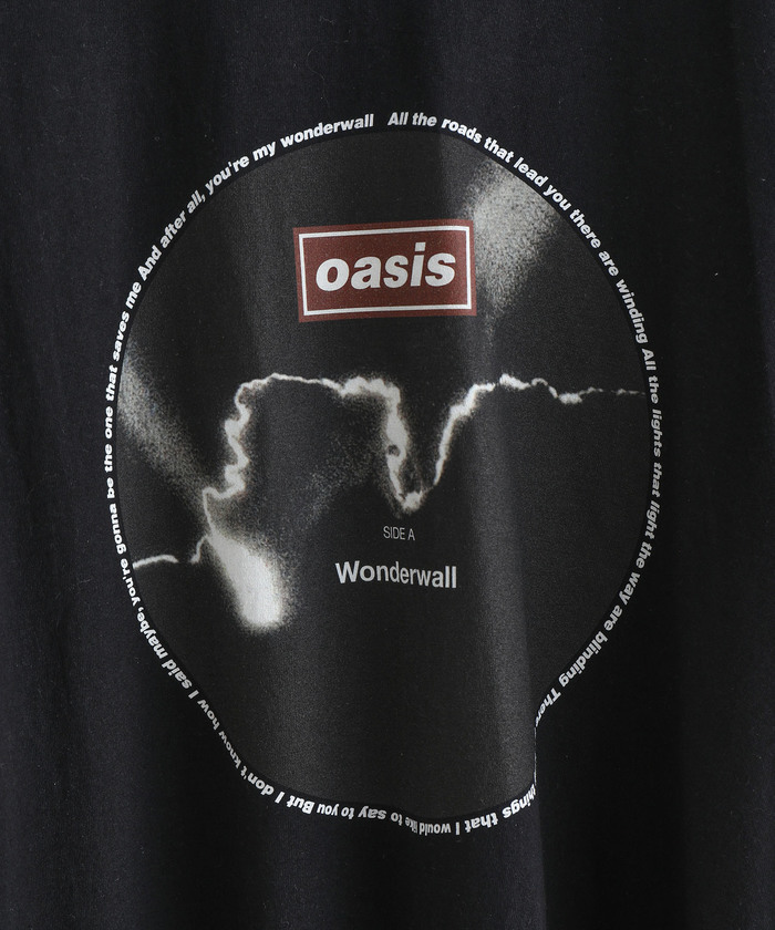 BIGスウェット☆オズモーシス好きハグユー好きアダムエロペ好きアンティカ好きに oasis for ADAM ET ROPE'】SONG LYRICS PARKA/UNISEX(502491570