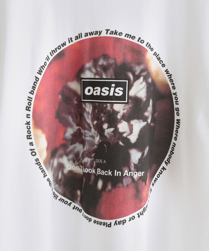 【限定値下】アダムエロペ × oasis Don't Look Back 長袖T oasis アダムエロペ Don't Look Back In Anger XL - メルカリ