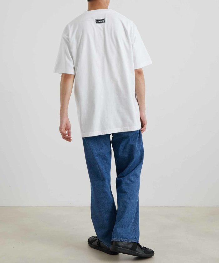 【限定値下】アダムエロペ × oasis Don't Look Back 長袖T oasis for ADAM ET ROPE'】SONG LYRICS PARKA/UNISEX(502491570