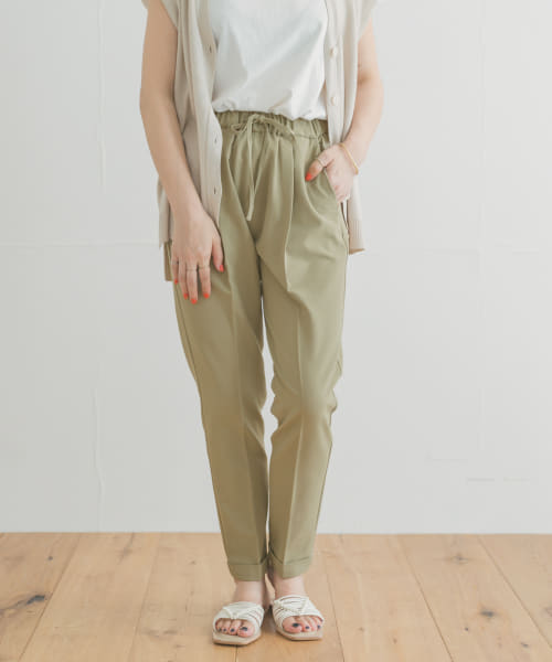 common devisor アイボリーテックパンツ セール 71%OFF】テーパードイージーパンツ(504828036) | ITEMS