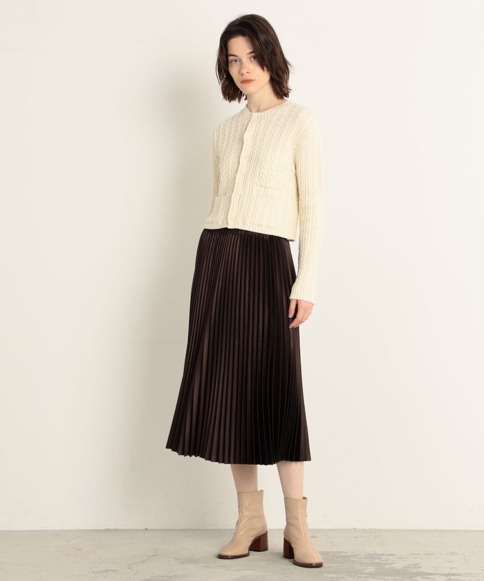 セール 40%OFF】ハイブリットコットンケーブル クルーネック セール 40%OFF】ハイブリットコットンケーブル クルーネック