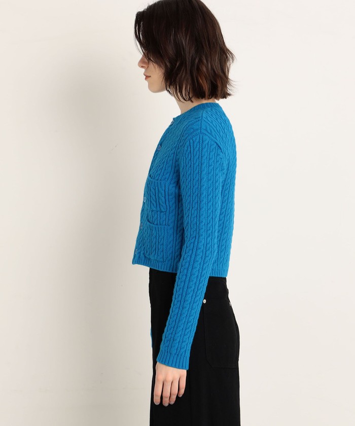 セール 40%OFF】ハイブリットコットンケーブル クルーネック セール 40%OFF】ハイブリットコットンケーブル クルーネック