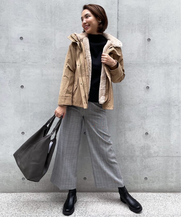品質が セール20%OFF】ボアライナー3WAYマンパー(504642029) イッカ | ジャケット・アウター