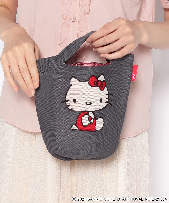 ルートート ROOTOTE サンリオ ニット ミニ トートバッグ IP Poー ルートート ROOTOTE サンリオ ニット ミニ トートバッグ IP Poー