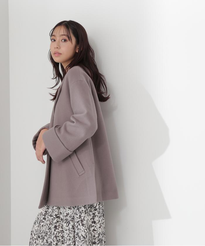 セール 30%OFF】オーバーフォルムハーフコート(504802928 セール 30%OFF】オーバーフォルムハーフコート(504802928