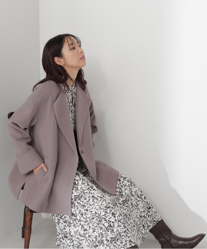 セール 30%OFF】オーバーフォルムハーフコート(504802928 セール 30%OFF】オーバーフォルムハーフコート(504802928