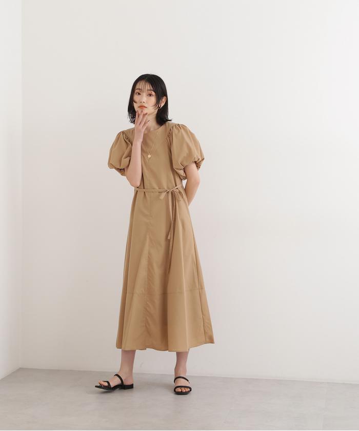 楽天市場】【SALE／30%OFF】ピオニーラッフルスリーブワンピース