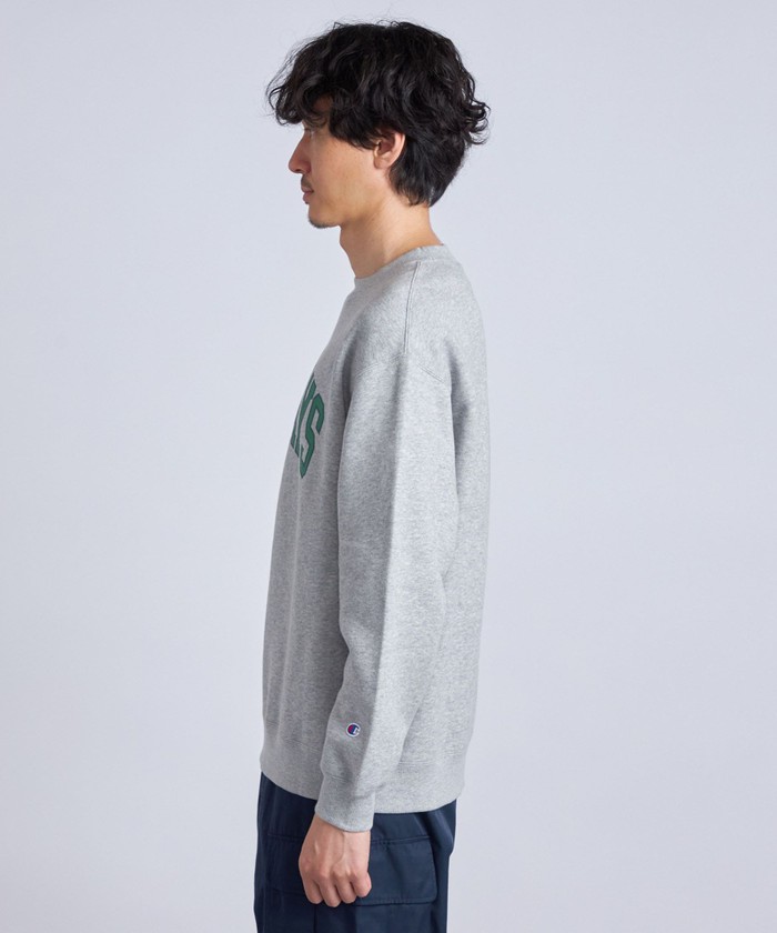セール】【SHIPS any別注】Champion: ANYロゴ カレッジプリント