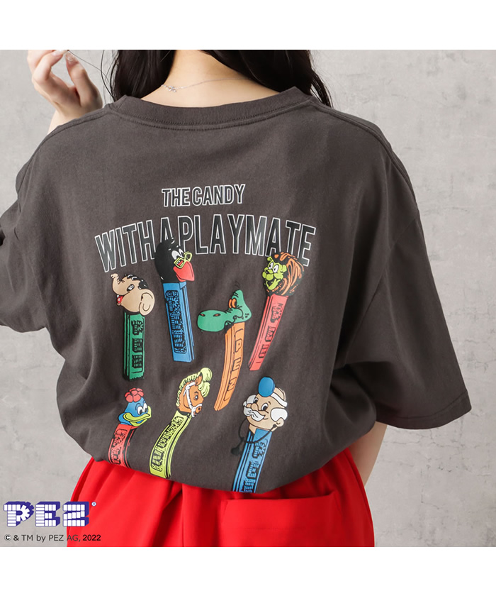 マックハウス Mac-House PEZ ペッツ 半袖プリントTシャツ マックハウス Mac-House PEZ ペッツ 半袖プリントTシャツ