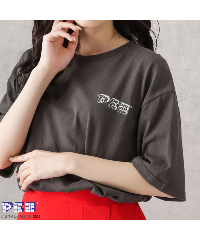 マックハウス Mac-House PEZ ペッツ 半袖プリントTシャツ マックハウス Mac-House PEZ ペッツ 半袖プリントTシャツ