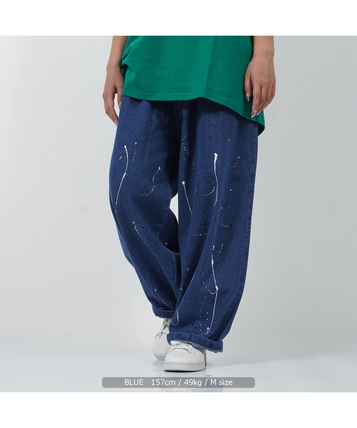 バルーンボンテージパンツ　ワイドパンツ　サイズフリー バルーンボンテージパンツ ワイドパンツ サイズフリー パンツ
