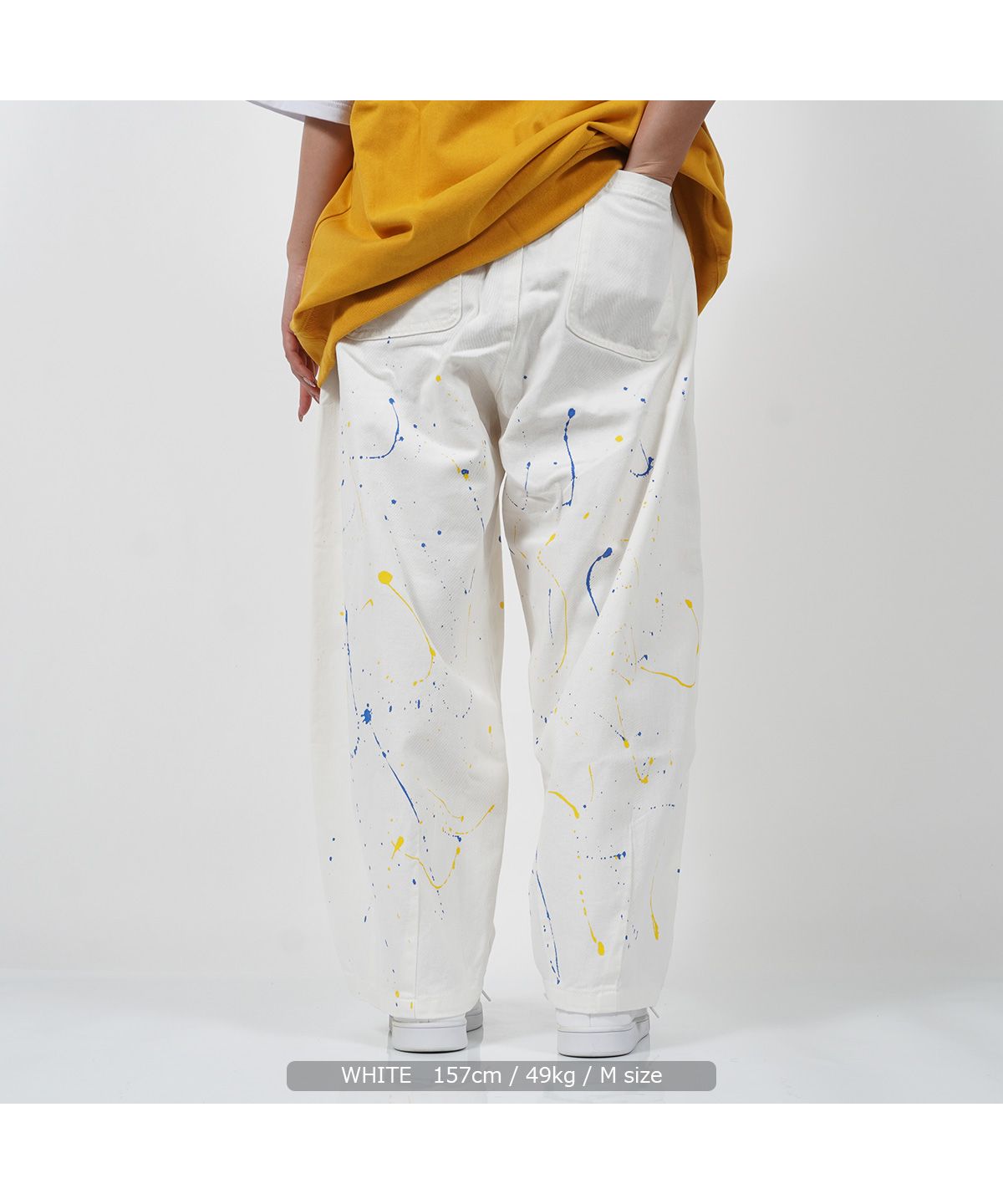 ルフィル　バルキーポンチパンツ ホワイト　サイズ0 LE PHIL / ルフィル | 2022AW | バルキーポンチ パンツ | 1