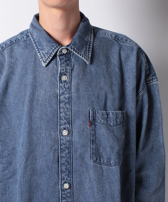 セール 60%OFF】THE SLOUCHY 1PKT SHIRT SLOUCHY STONE