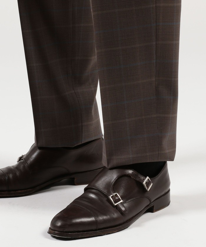 セール】ストレッチウール 4Bダブルブレステッドスーツ Dormeuil