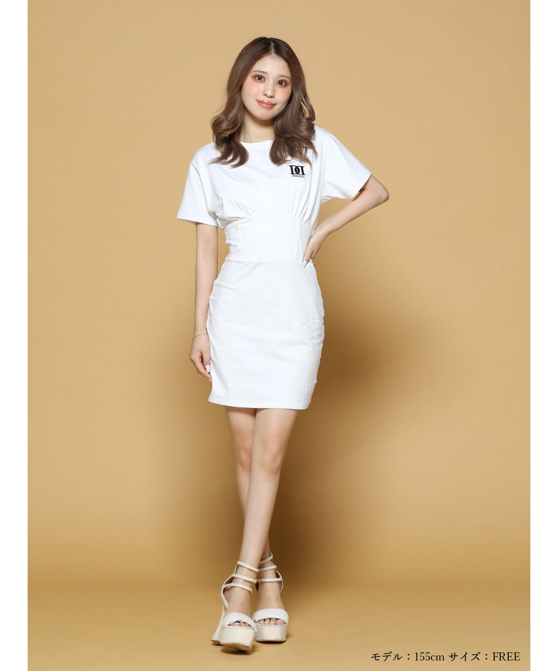 コルセットTシャツミニワンピース(504835659) | Darich(Darich