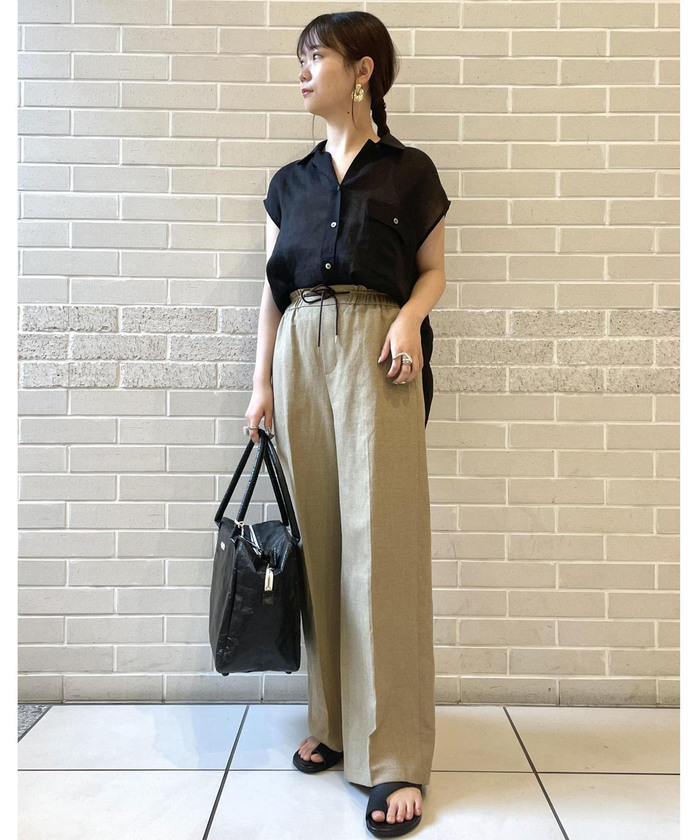 R&D.M.Co-☆今期新品未使用リネンヘンプドレープロングシャツ R&D.M.Co-/OLDMANS TAILOR,ワンピース | WOODY HOUSE LBR
