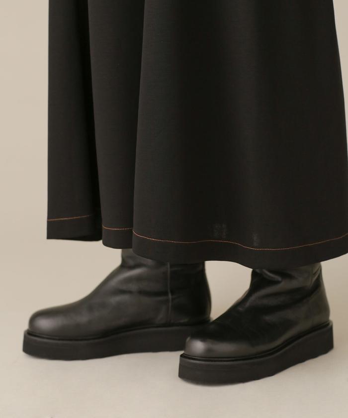 セール 70%OFF】LB.03/配色ステッチカットドルマンワンピース