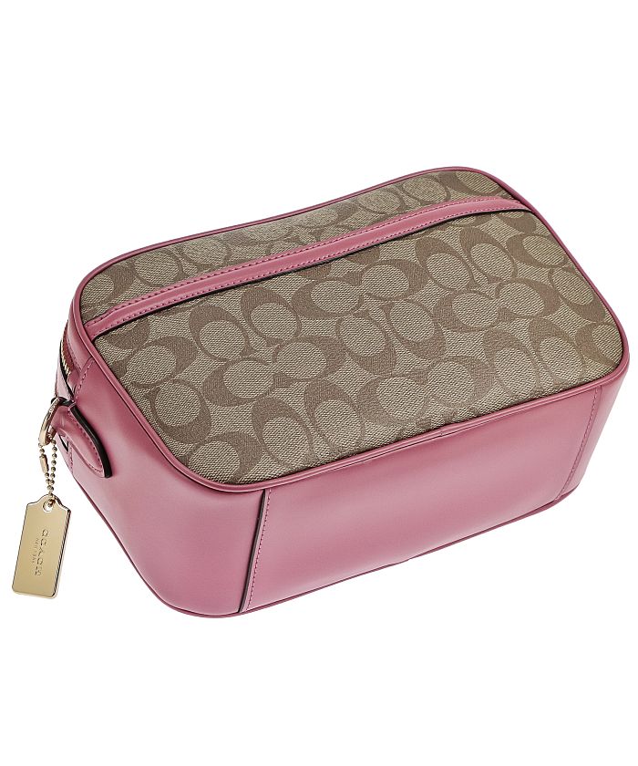 COACH ピンク ショルダーバッグストラップ COACH（コーチ）ショルダーバッグ ピンク サイズ:- レディース