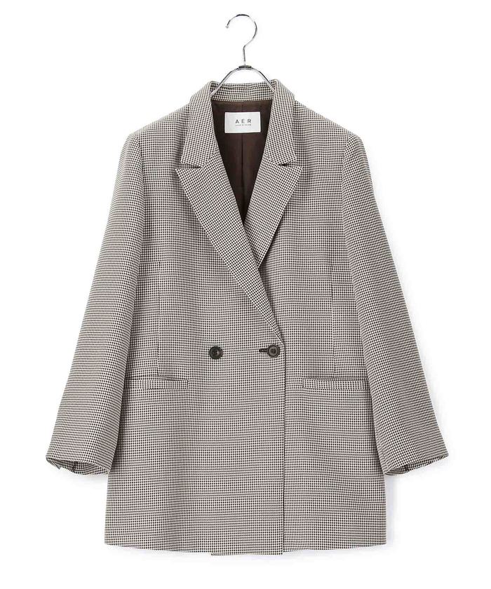 楽天市場】【SALE／50%OFF】チェックダブルブレストジャケット