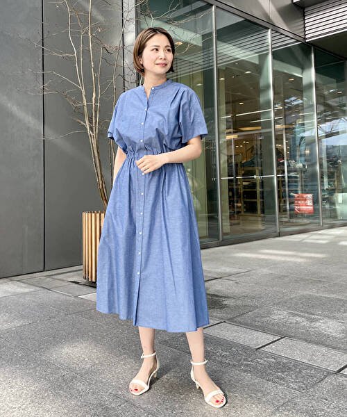 セール 40 Off Ur Tech Smart Linen Touch リネンブレンドギャザーワンピース アーバンリサーチ Urban Research D Fashion
