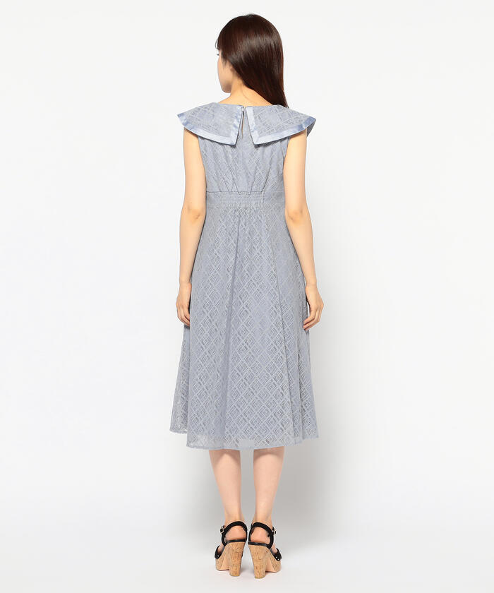 MAMC レース シャツ ワンピース セール】ミッシュマッシュ MISCH MASCH 幾何柄レースビッグ