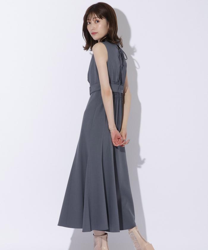 カシュクールベルト付きワンピース(504840662) | AND COUTURE