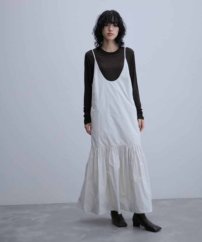 マーロンエノンフィ　ティアードベストワンピース Dresses | MARONENONFEE マーロンエノンフィ 公式通販