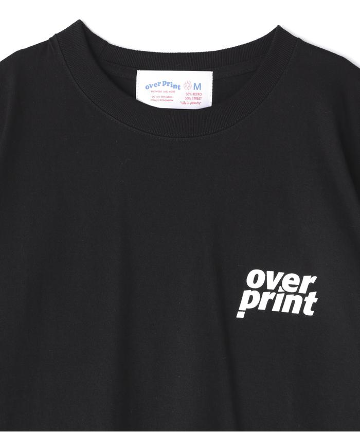 over print/オーバープリント/HOT STUFF TEE 1/バックプリントT