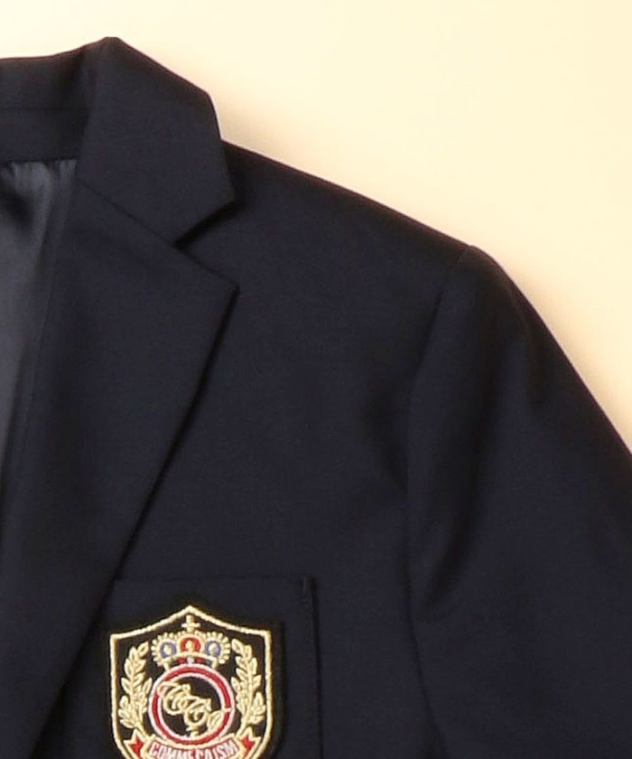 美品✨コムサイズム 男の子 セットアップ 紺ブレ 金ボタン 4点 140 卒入学 セール】紺ブレザー(女の子向け)(140－160cm)(504238073
