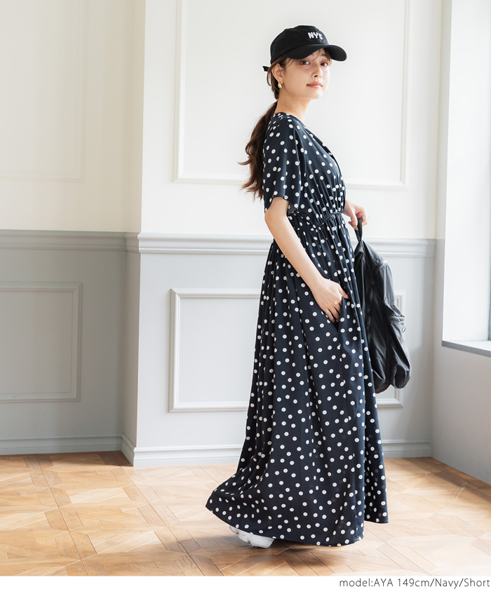 国内発送/ギフトOK☆Since Then☆ドット ショート ワンピース☆ セール】カシュクールドットワンピース(504773121) | コカ(coca